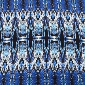 Tecido Georgette duplo estampado de seda